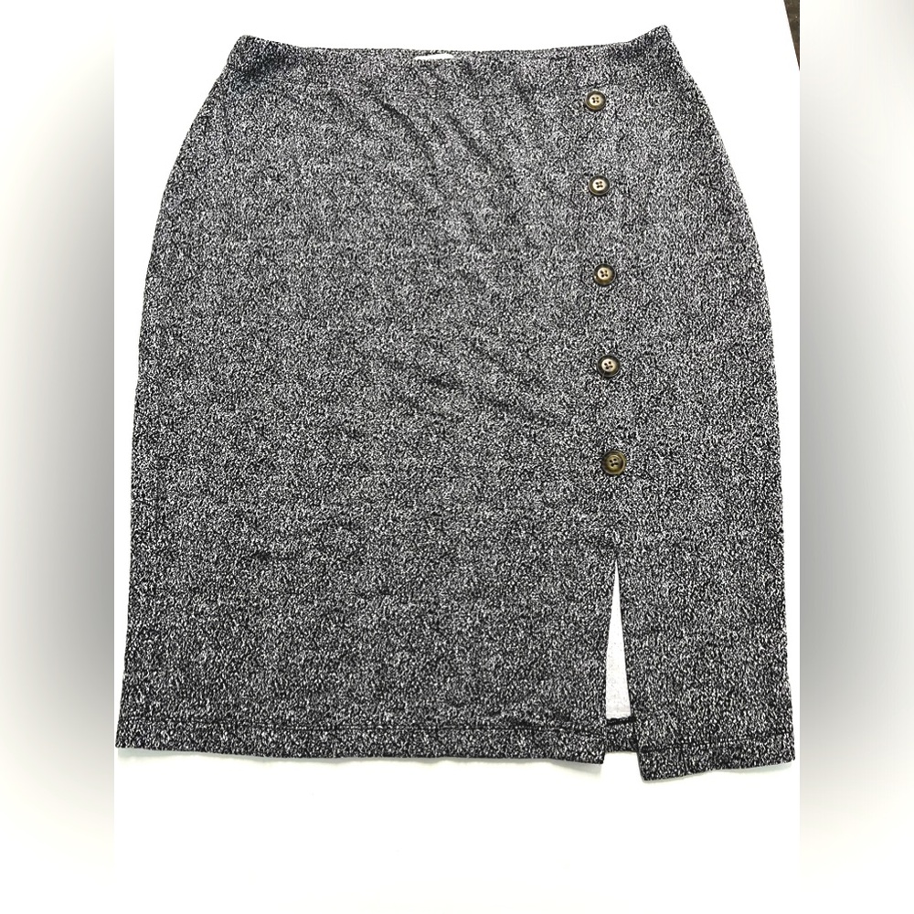 14th and Union Grey pencil skirt Size Large